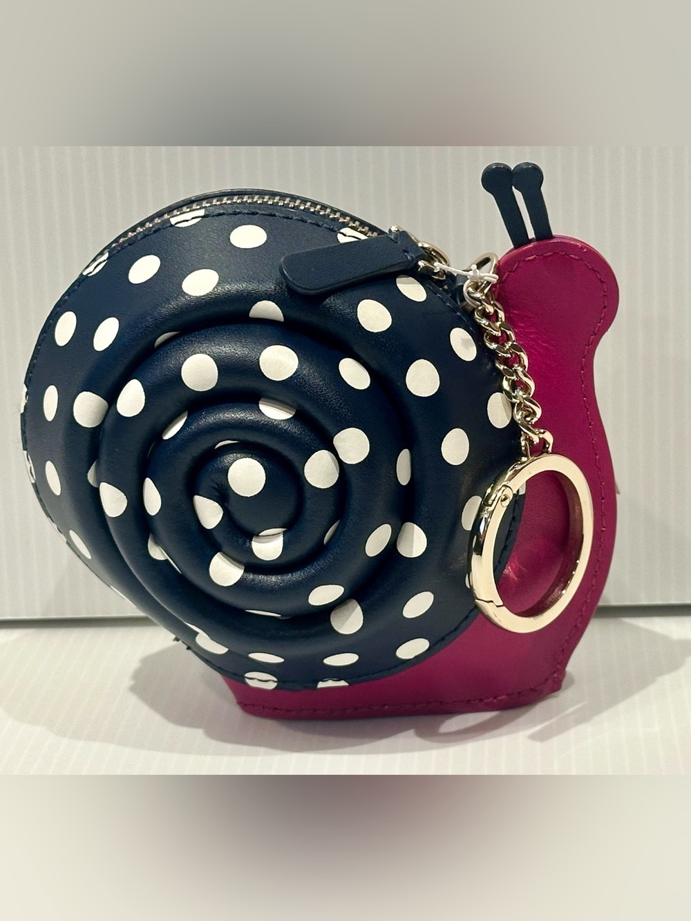 NWT! Kate Spade ♠️ Enchanted Forest Snail 🐌 Coin Purse - Picture 4 of 6